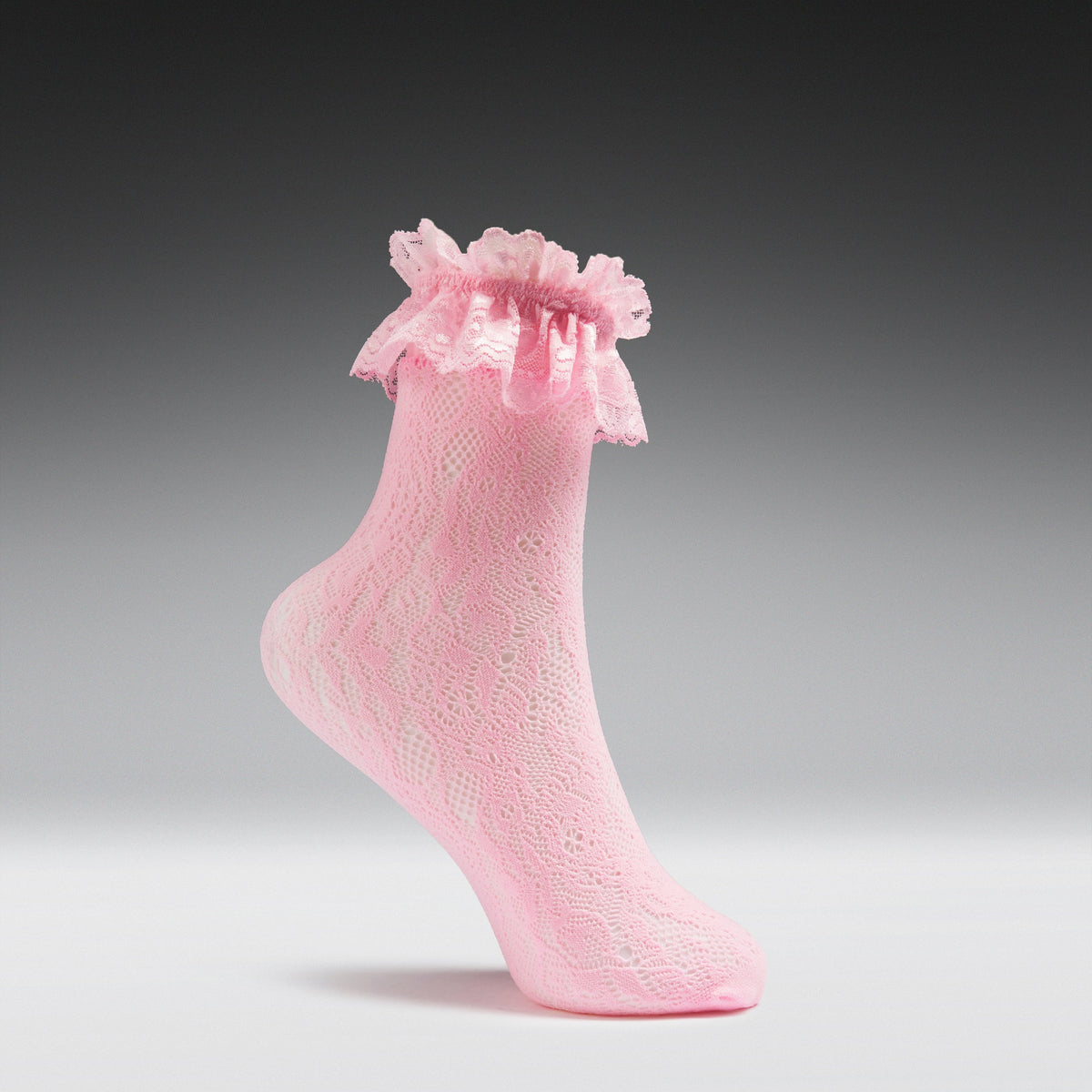 KOI Footwear - Fervor Pink Lace Socks