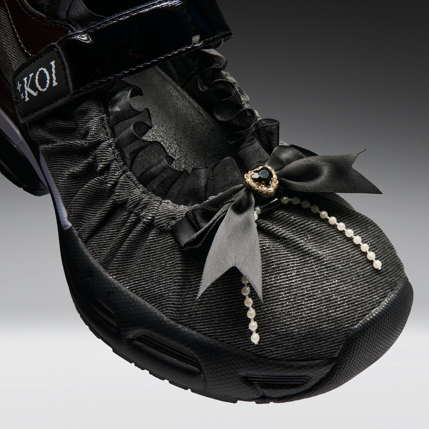 KOI Footwear - Starlet Ruffle Ballet Mary Janes - Black