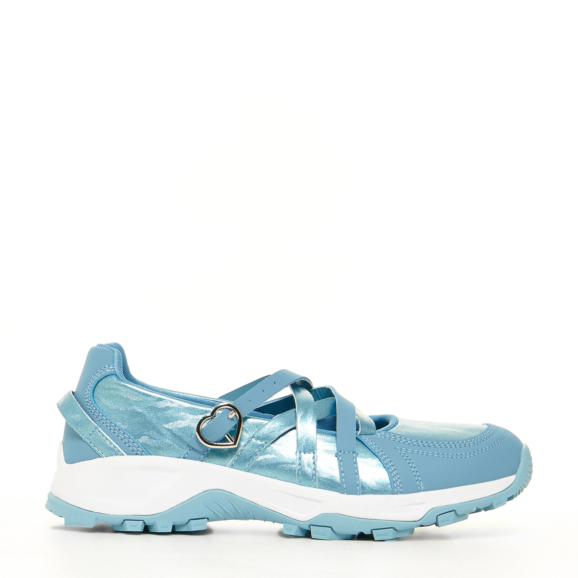 KOI Footwear - Kyubi Shimmering Ballet Mary Janes - Blue
