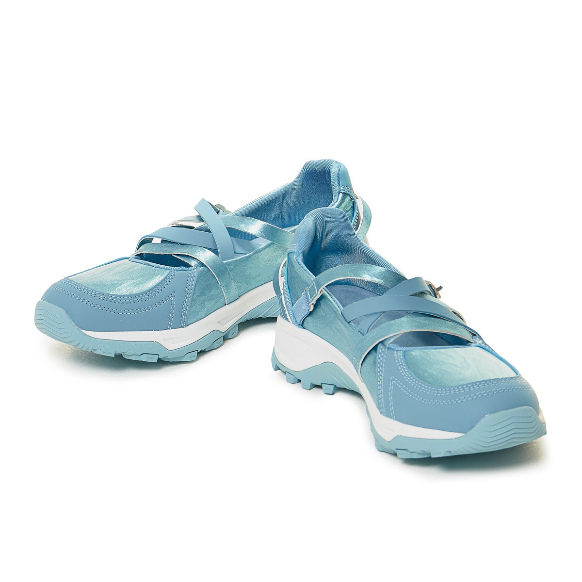 KOI Footwear - Kyubi Shimmering Ballet Mary Janes - Blue
