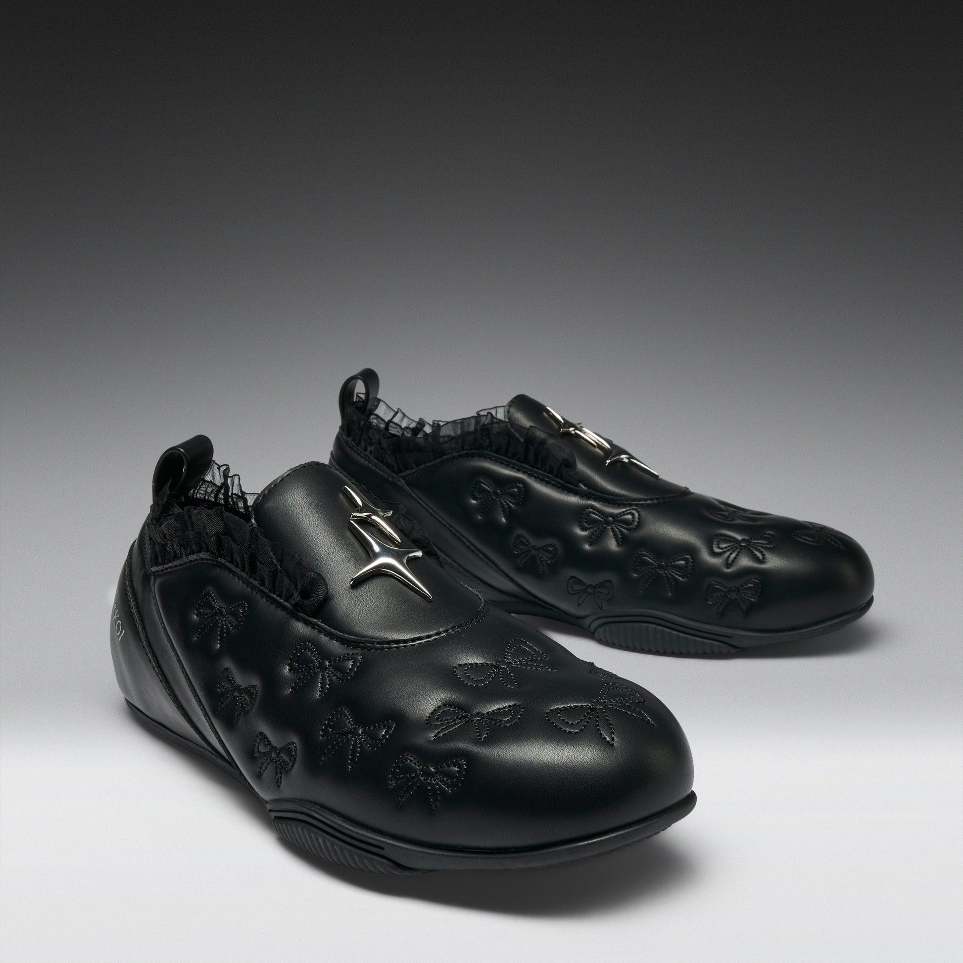 KOI Footwear - Heartbreaker Sporty Slip On Shoes - Black