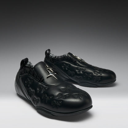 KOI Footwear - Heartbreaker Sporty Slip On Shoes - Black