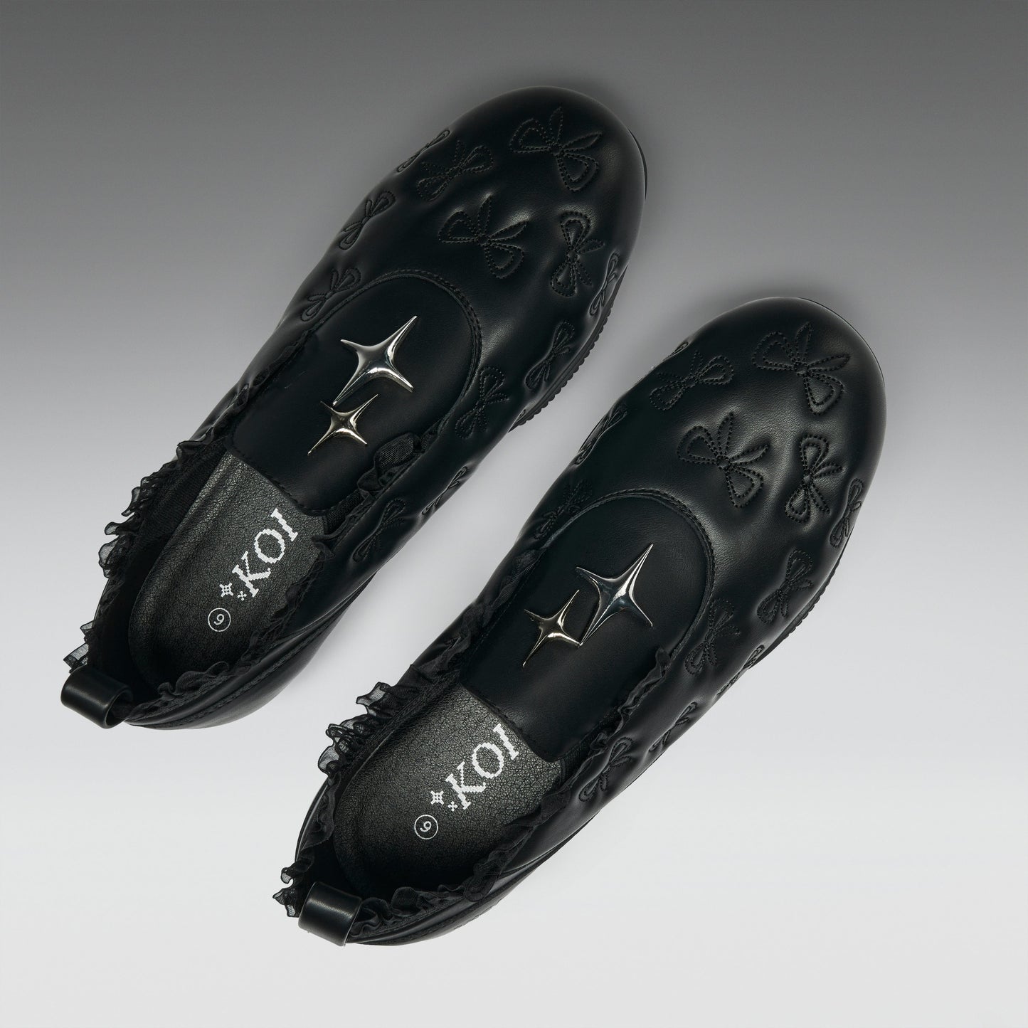 KOI Footwear - Heartbreaker Sporty Slip On Shoes - Black