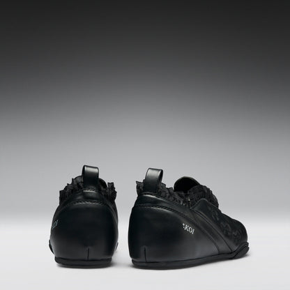 KOI Footwear - Heartbreaker Sporty Slip On Shoes - Black