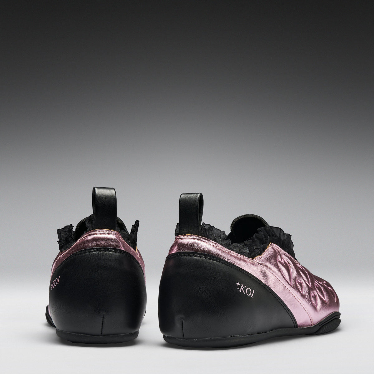 KOI Footwear - Heartbreaker Sporty Slip On Shoes - Pink