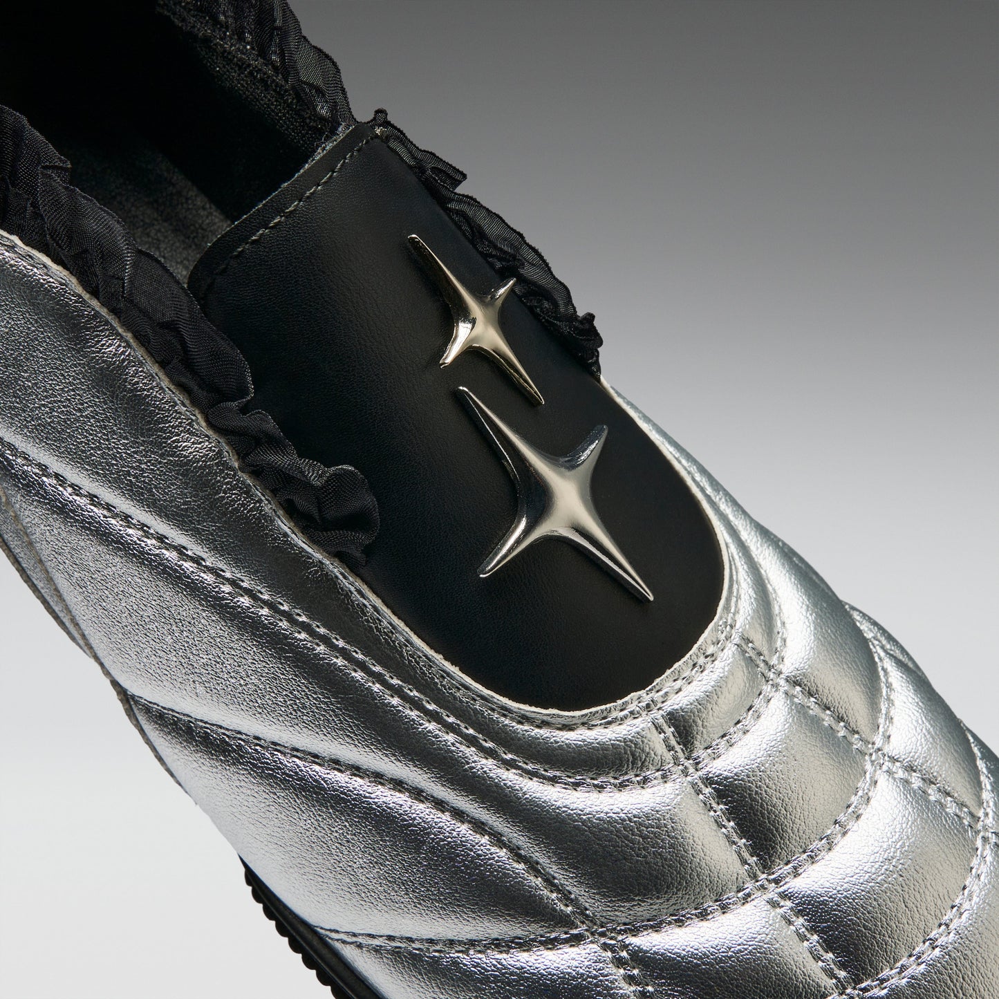 KOI Footwear - Heartbreaker Sporty Slip On Shoes - Silver