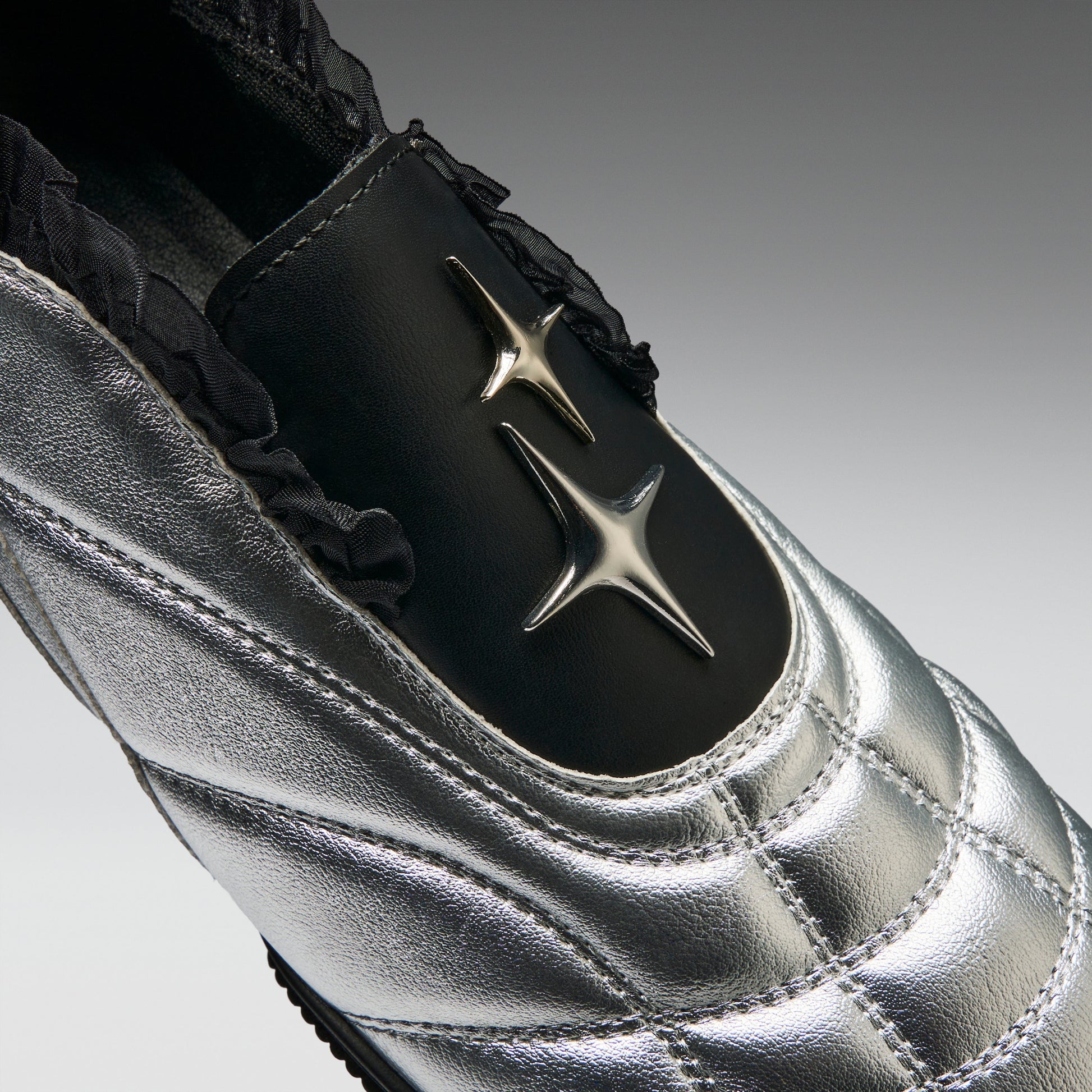 KOI Footwear - Heartbreaker Sporty Slip On Shoes - Silver