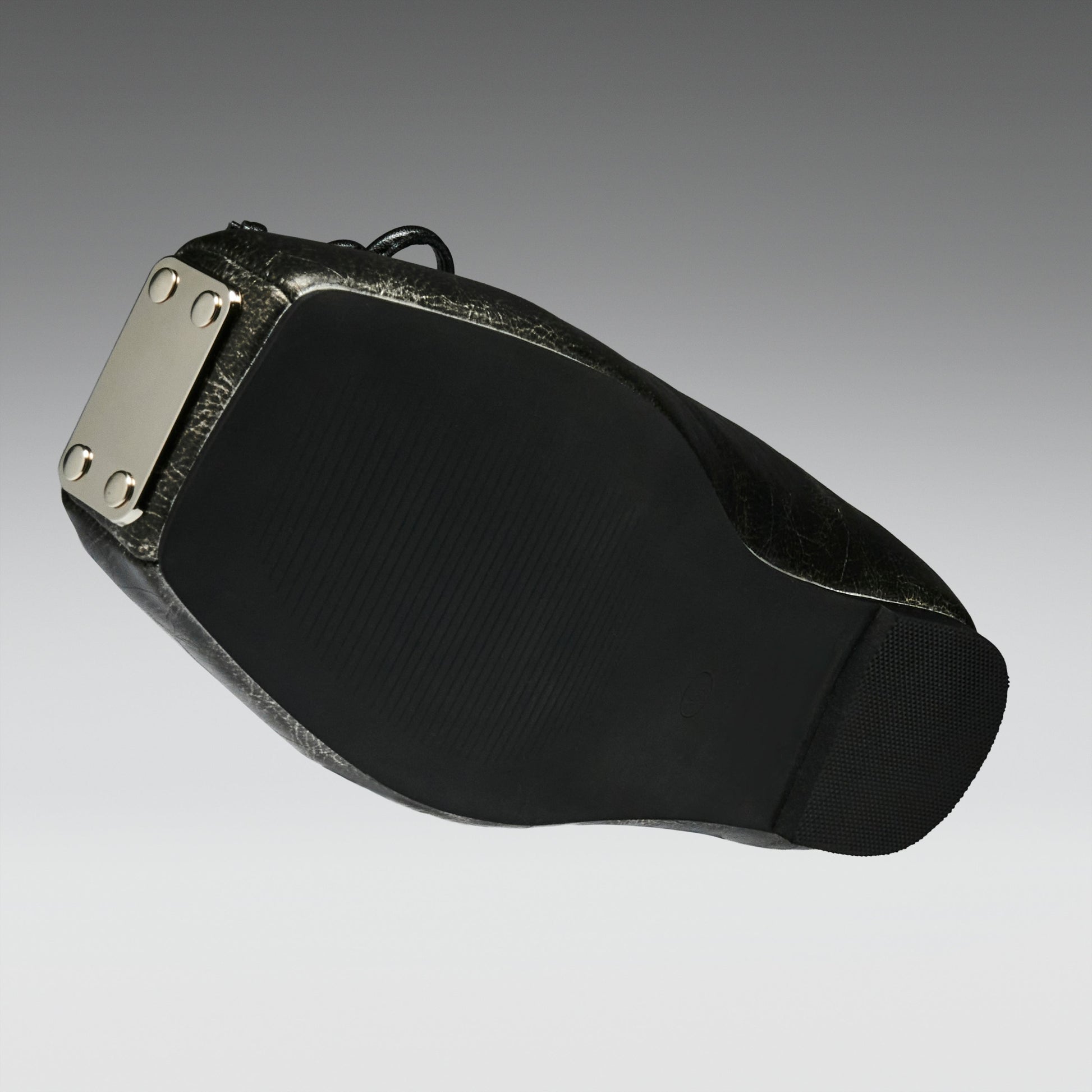 KOI Footwear - Blithe Metal Toe Ballet Flats - Cracked Grey