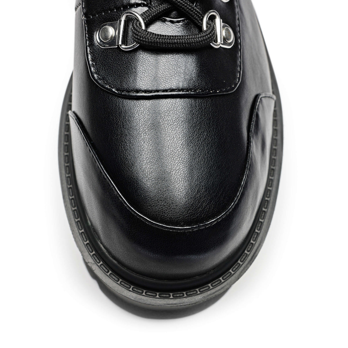 KOI Footwear - HYDRA All Black Matrix Platform Boots