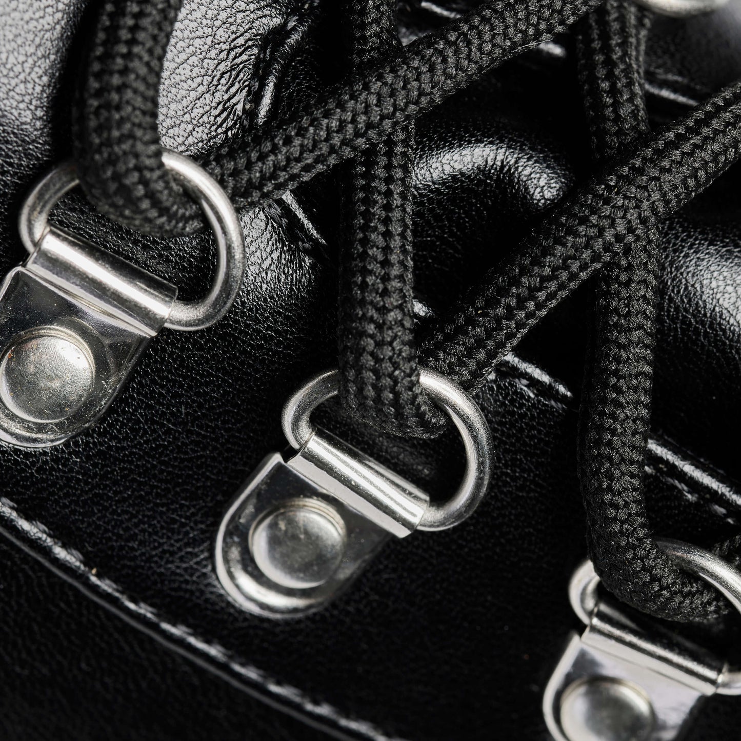 KOI Footwear - HYDRA All Black Matrix Platform Boots