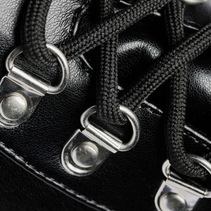 KOI Footwear - HYDRA All Black Matrix Platform Boots