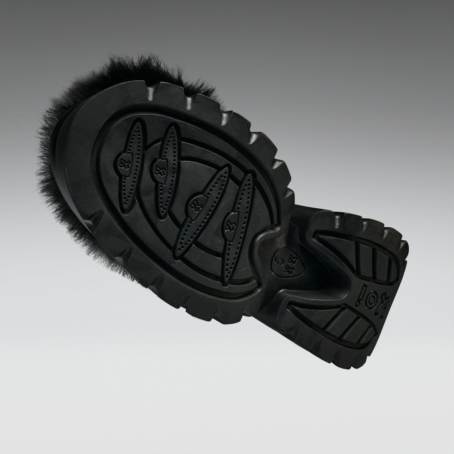 KOI Footwear - Midnight Sasquatch Fluffy Boots - Black