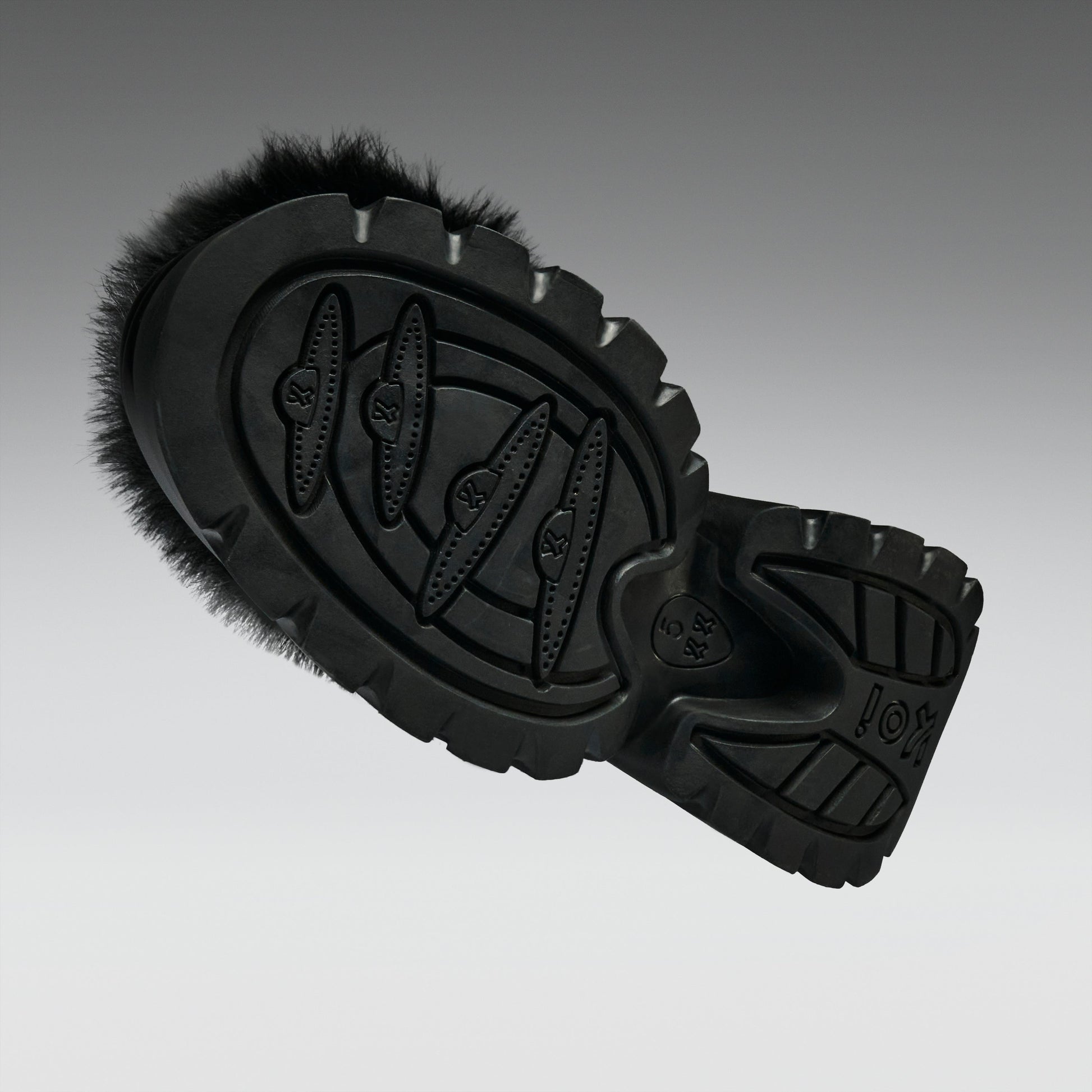 KOI Footwear - Midnight Sasquatch Fluffy Boots - Black