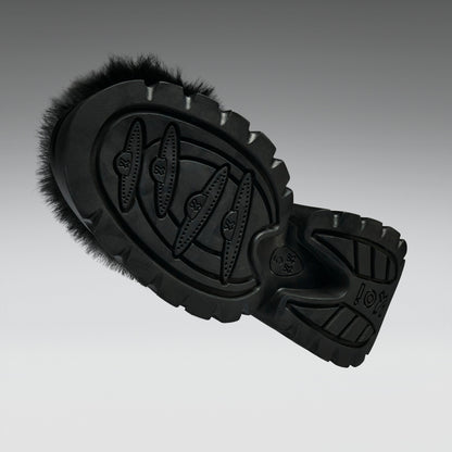 KOI Footwear - Midnight Sasquatch Fluffy Boots - Black