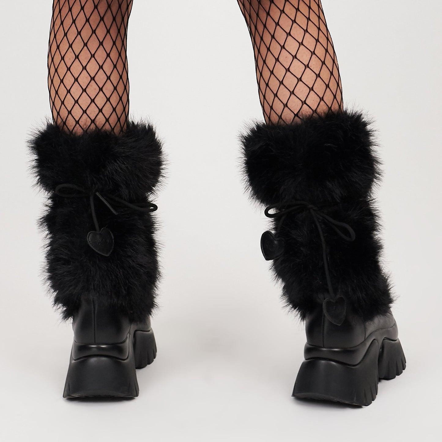 KOI Footwear - Midnight Sasquatch Fluffy Boots - Black