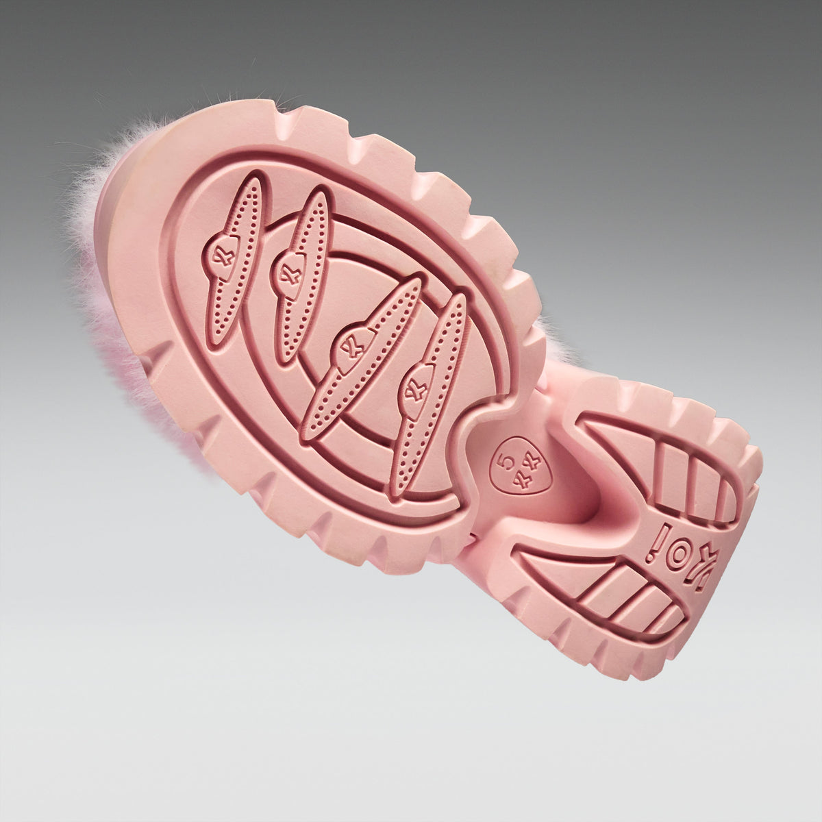 KOI Footwear - Kawaii Sasquatch Fluffy Boots - Pink