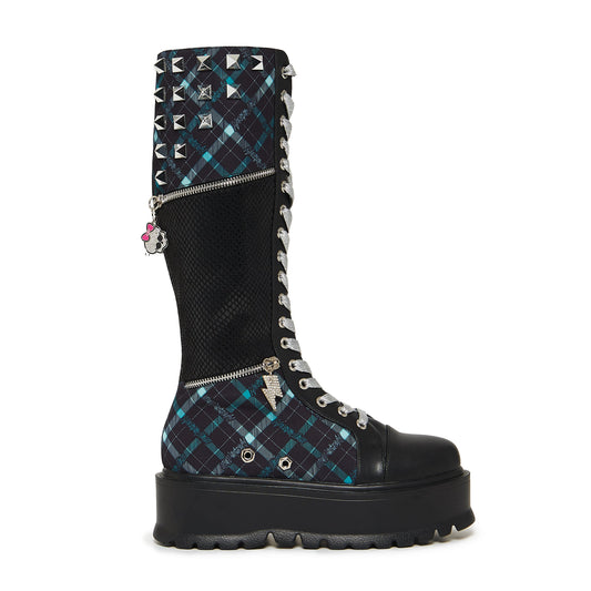 KOI Footwear - MONSTER HIGH Frankie Stein Firecracker Long Platform Boots - Green