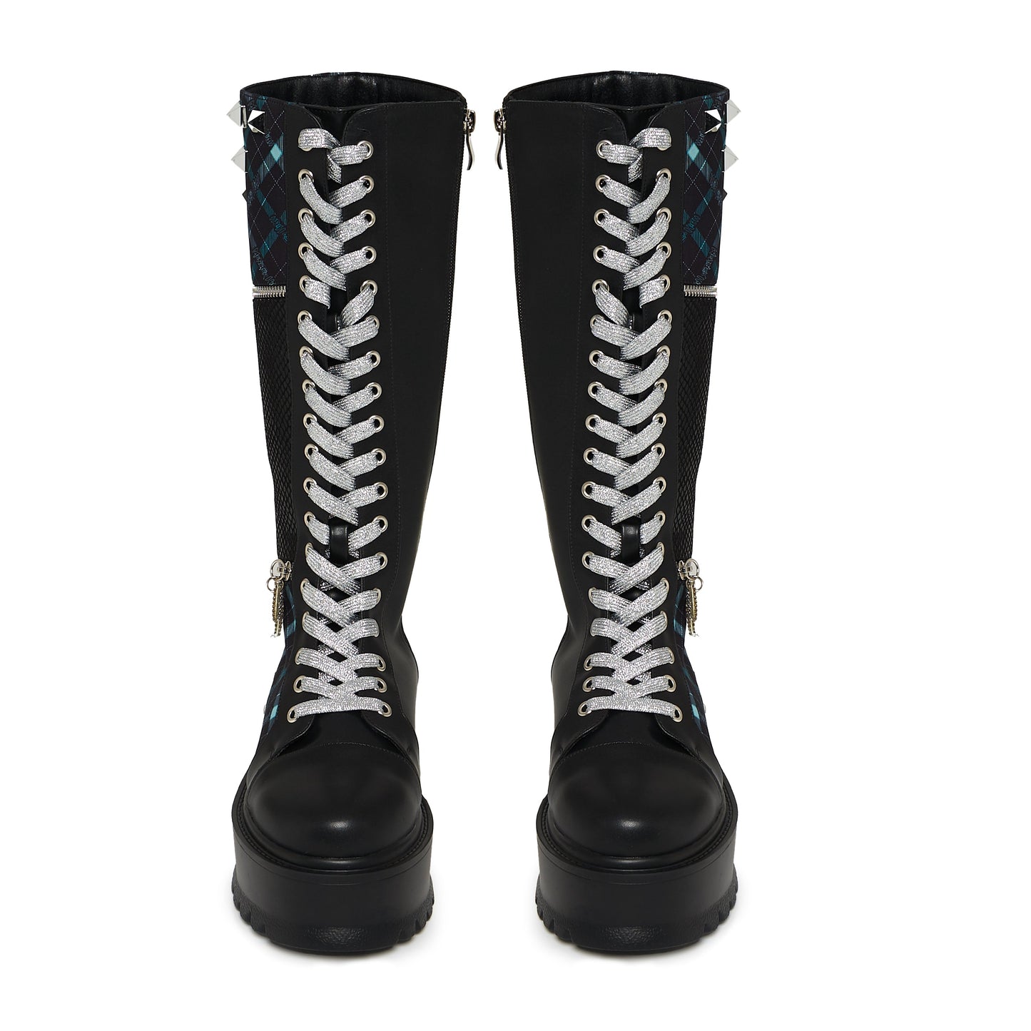 KOI Footwear - MONSTER HIGH Frankie Stein Firecracker Long Platform Boots - Green