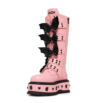 KOI Footwear - MONSTER HIGH Count Fabulous Long Boots - Pink
