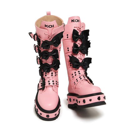 KOI Footwear - MONSTER HIGH Count Fabulous Long Boots - Pink
