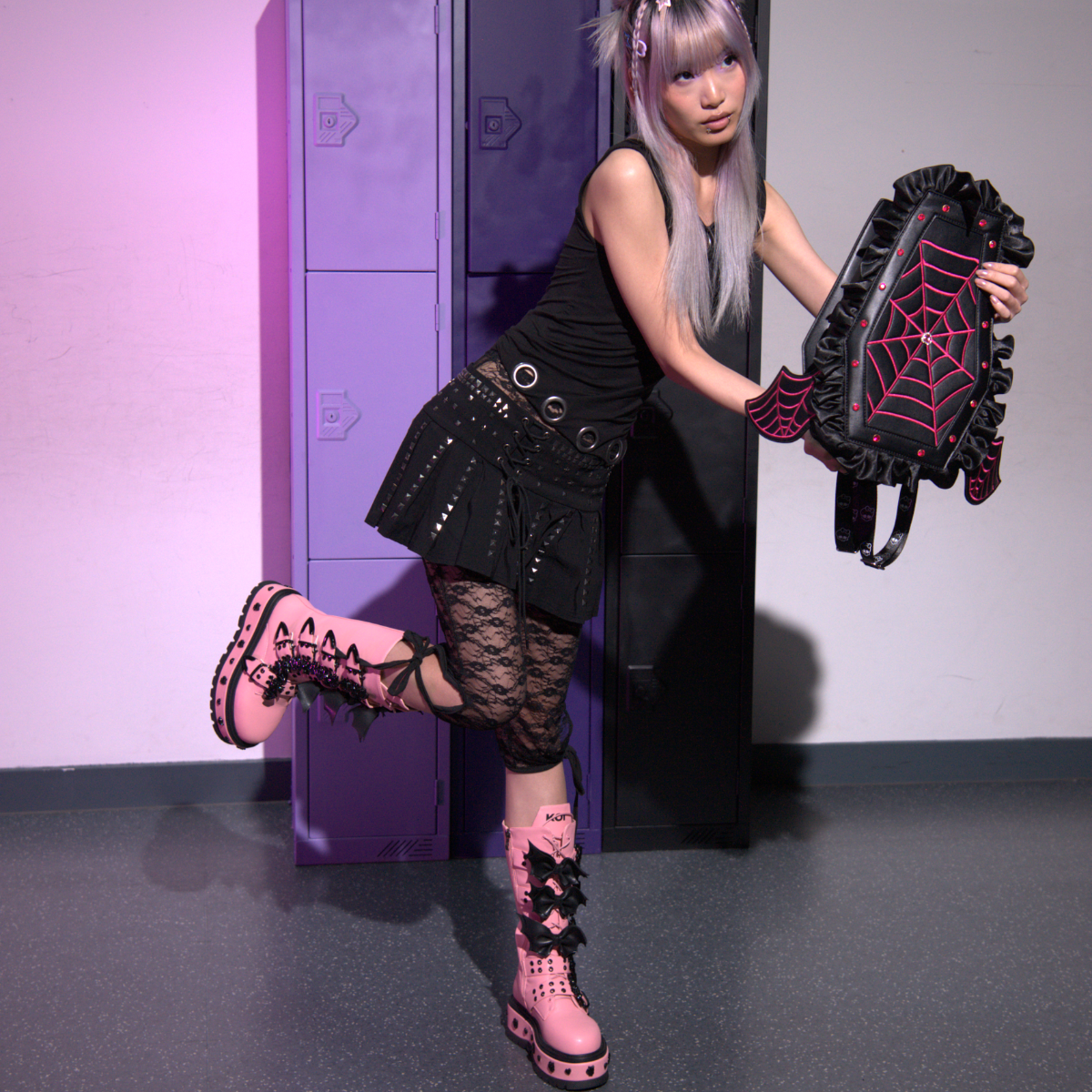 KOI Footwear - MONSTER HIGH Count Fabulous Long Boots - Pink