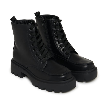 KOI Footwear - Malai Lace up Boots - Black