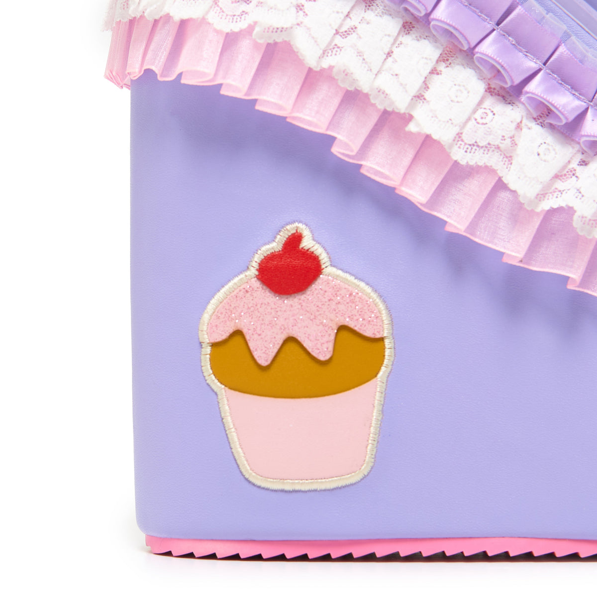 KOI Footwear - Cupcake Towers Platform Boots - Purple
