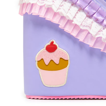KOI Footwear - Cupcake Towers Platform Boots - Purple