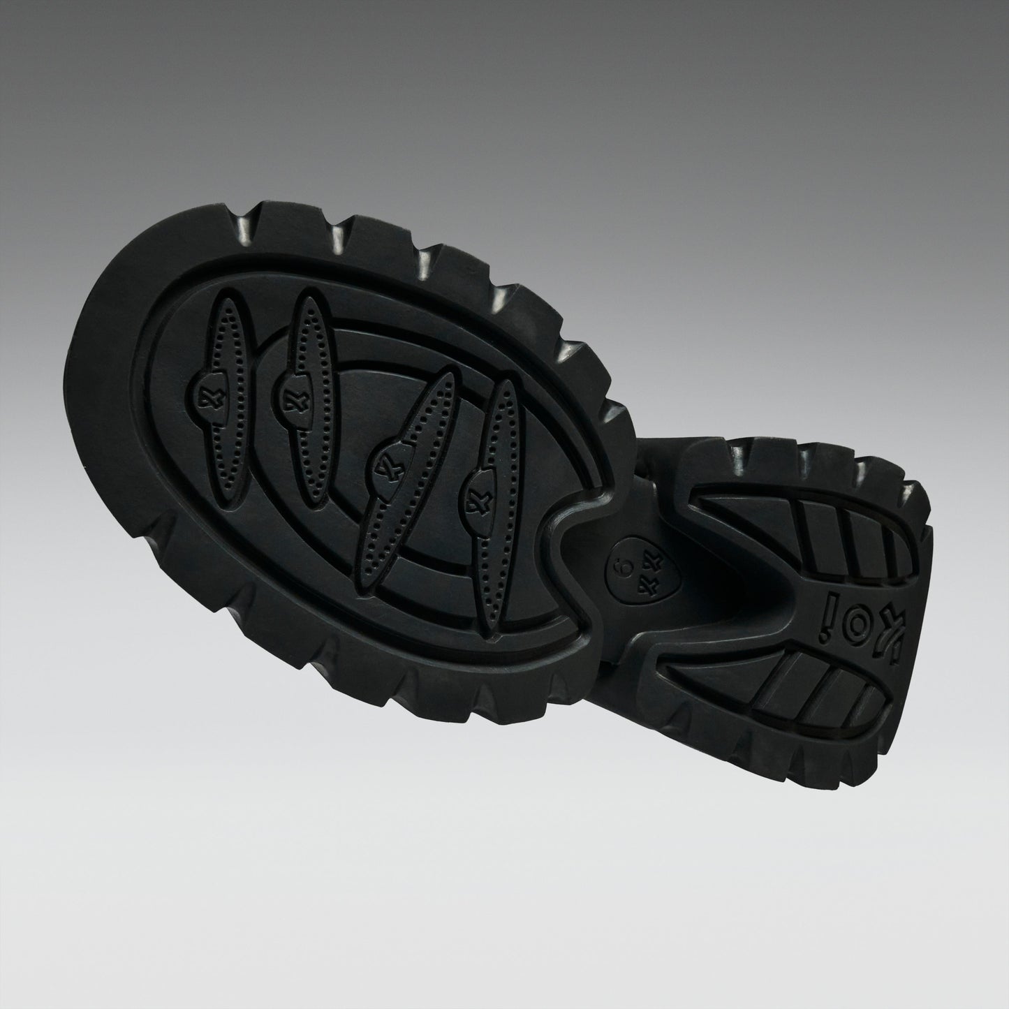 KOI Footwear - Enchained Belt Monster Boots - Black